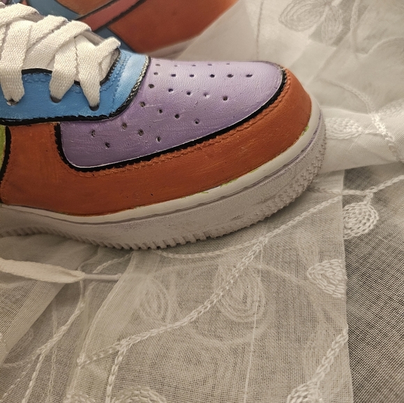 Mens Custom drip  Air Force 1 size 7.5 - Picture 10 of 16